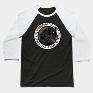 Black Panther - Guardian Of The Jungle Baseball T-Shirt